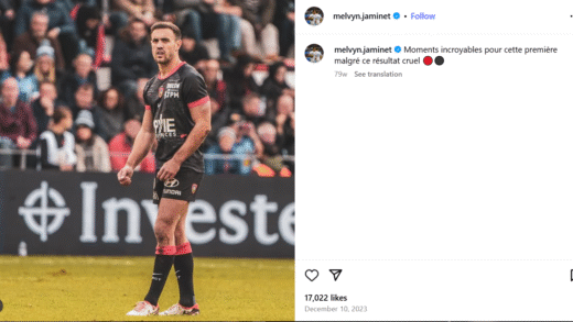 Melvyn Jaminet copine