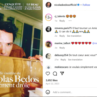 Nicolas Bedos Affaire