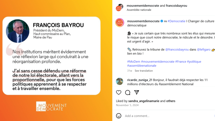 François Bayrou femme