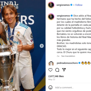 Sergio Ramos Réalisations