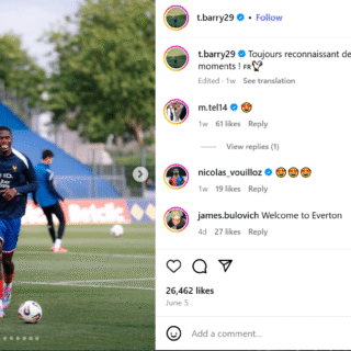 Thierno Barry taille