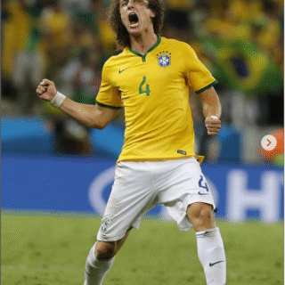 David Luiz femme