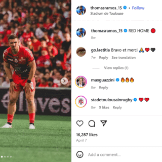 Thomas Ramos Blessure