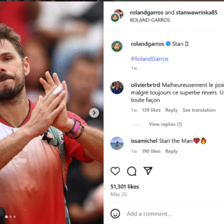 Stanislas Wawrinka Acteur