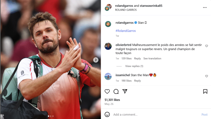 Stanislas Wawrinka Acteur