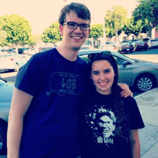 Sara Mortensen et Bruce Tessore